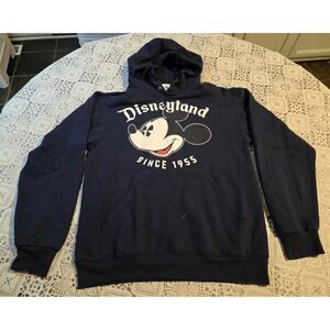Disneyland Mickey Mouse Hoodie Small Disney Since 1955 Pullover Sweatshirt